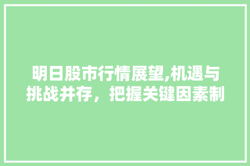 明日股市行情展望,机遇与挑战并存,把握关键因素制胜 明日股市行情展望,机遇与挑战并存,把握关键因素制胜